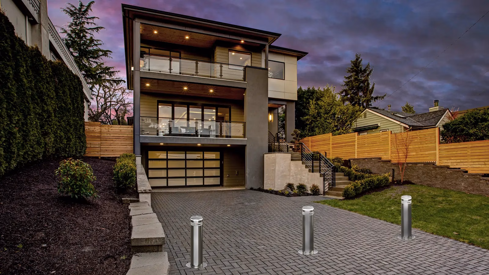 Residential Driveway Bollards